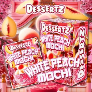Dessertz White Peach Mochi Strain