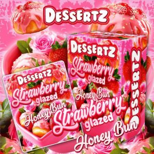 Dessertz Strawberry Glazed (Honey Bun)