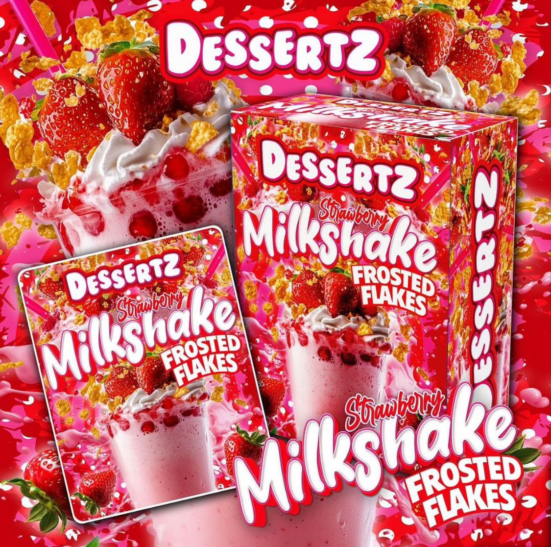 Dessertz Milkshake Frosted Flakes