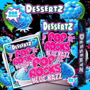 Dessertz Pop Rocks blue Razz