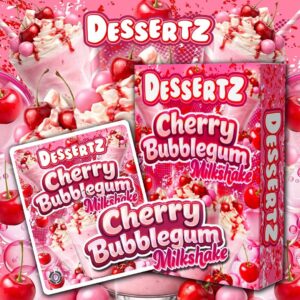 Dessertz cherry bubblegum milkshake