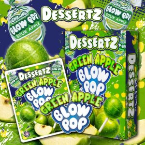 Dessertz green apple blow pop