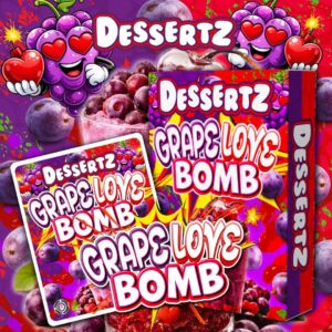 Dessertz grape love bomb