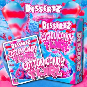 Dessertz cotton Candy Twirl