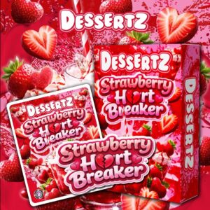 Dessertz strawberry heart breaker