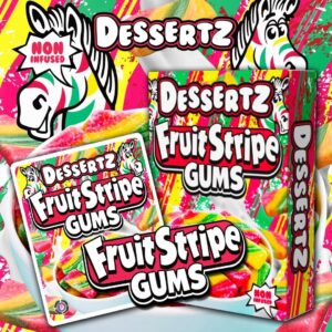 Dessertz fruit stripe gums
